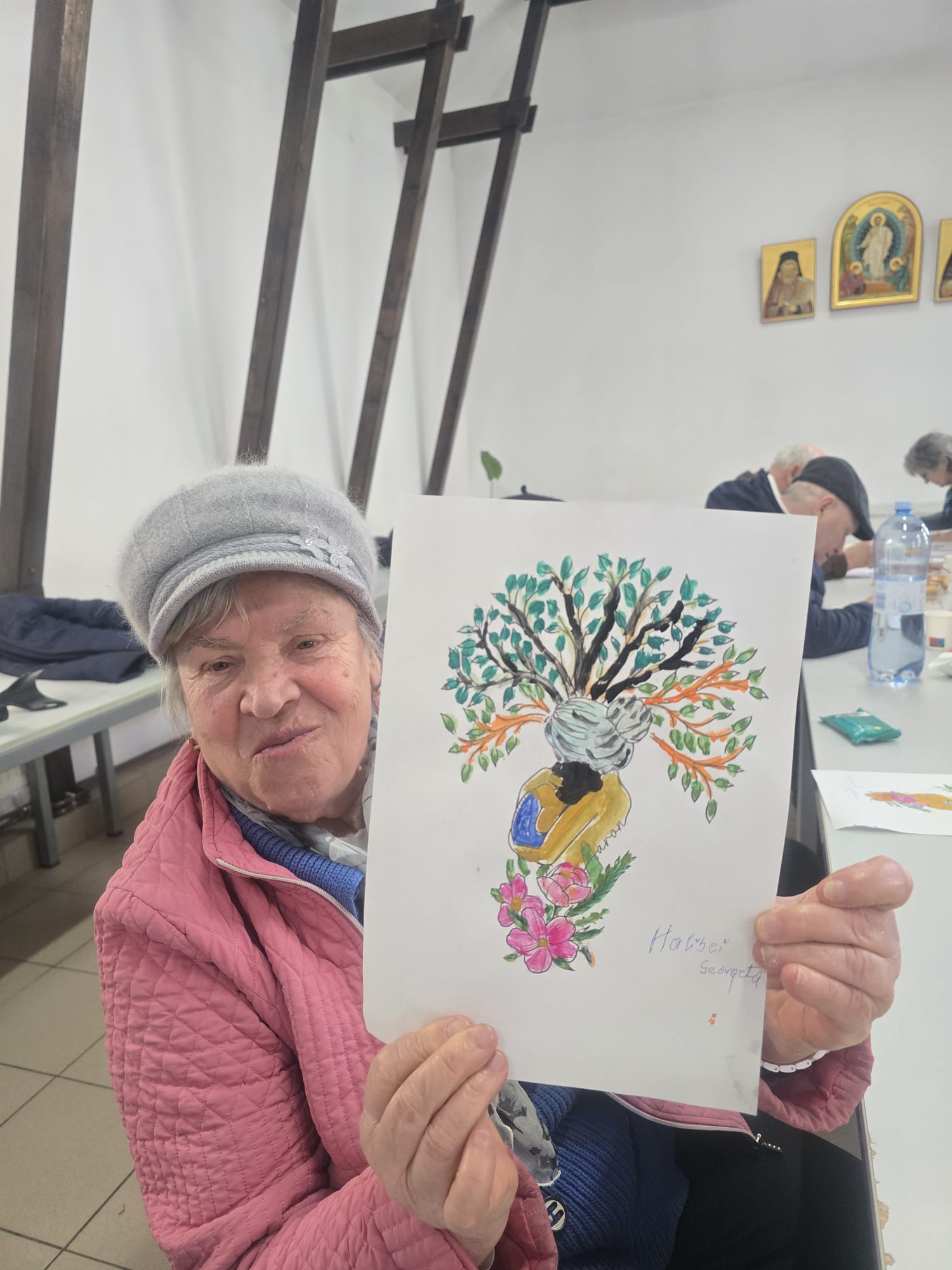 Picturi inspirate de tema „Luna pentru Viață”