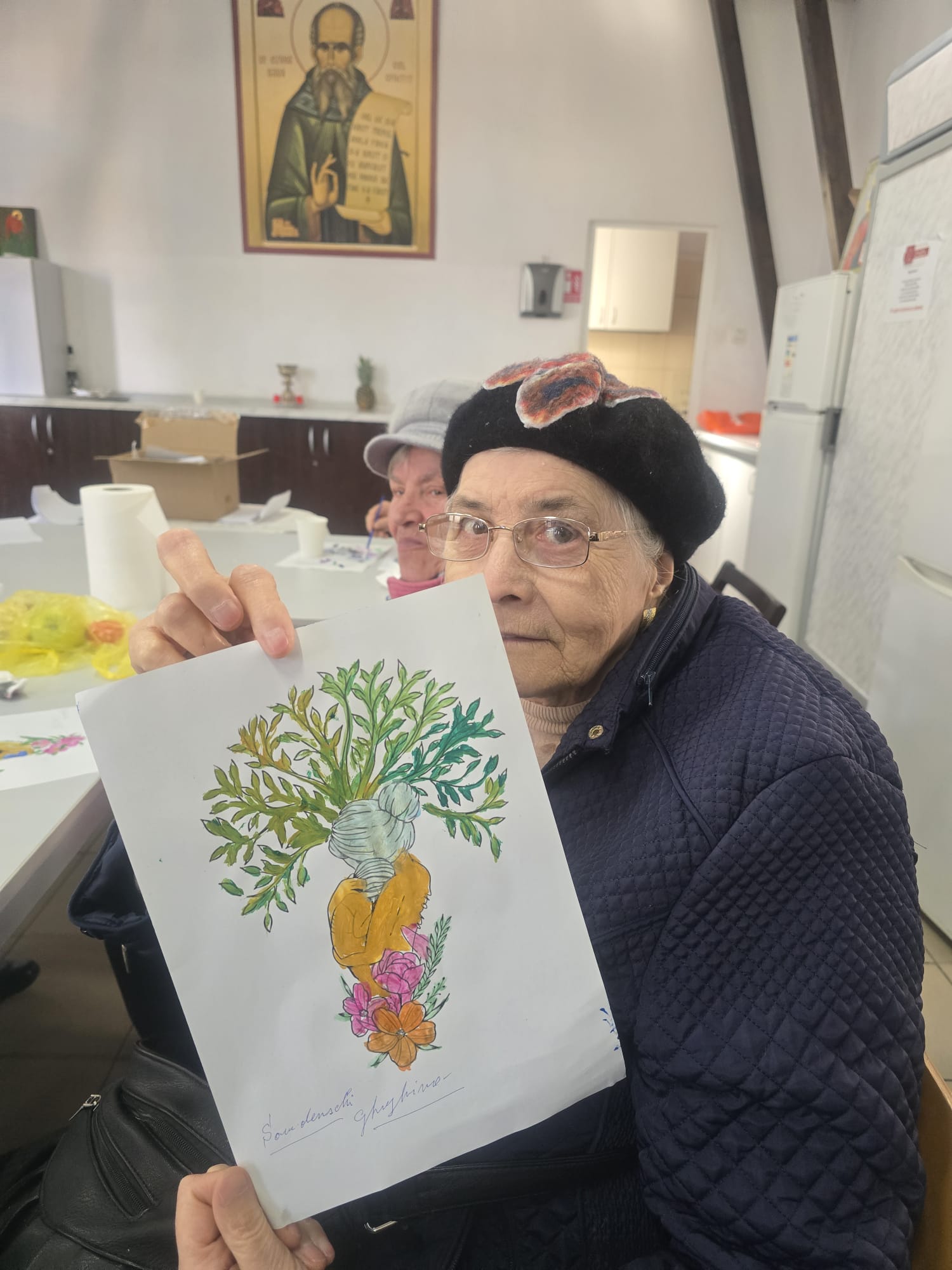 Picturi inspirate de tema „Luna pentru Viață”
